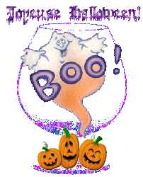 joyeux Halloween fantome